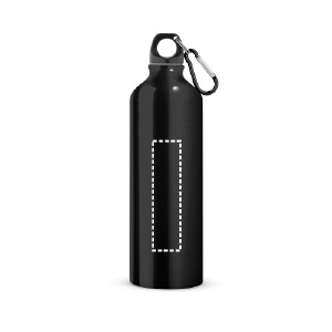Posición de marcaje botella deporte cuerpo