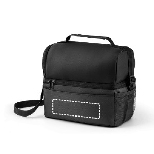 Posición de marcaje mochila delantera superior