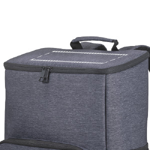 Posición de marcaje mochila cuerpo lateral