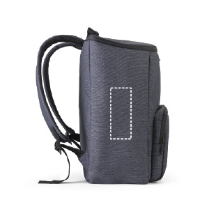 Posición de marcaje mochila parte superior