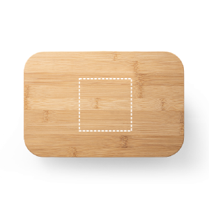 Posición de impresión caja tapa con serigrafía