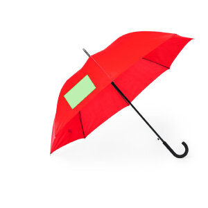 Posición de marcaje en un panel del paraguas