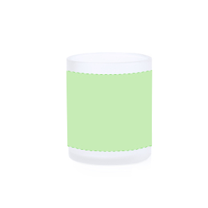 Posición de marcaje alrededor de la taza