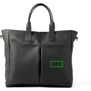 Parte frontal y derecha del artículo