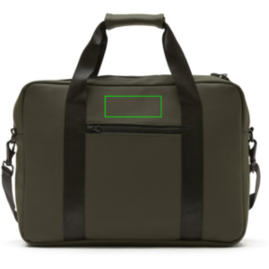 Parte frontal y alta del artículo