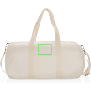 Parte frontal y alta del artículo