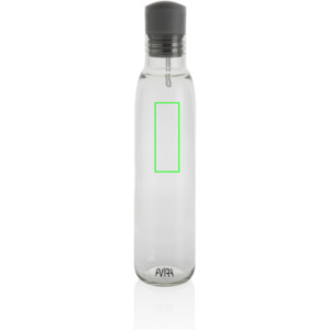 Parte frontal y alta del artículo