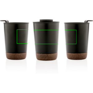 Parte frontal en medio