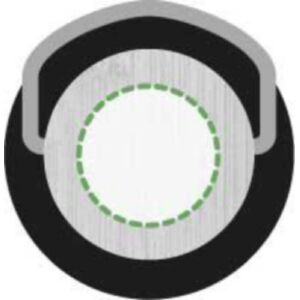Posición de marcaje en la tapa