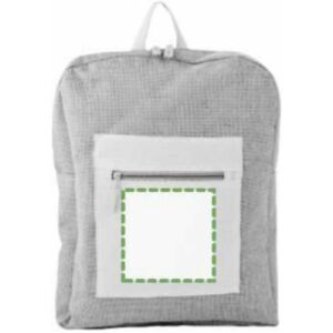 Posición de marcaje bolsillo frontal
