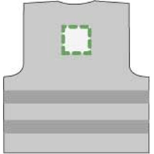 Posición de marcaje logo en la parte izquierda del pecho