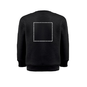 Posición de marcaje sudadera manga