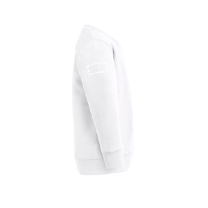 Posición de marcaje sudadera espalda
