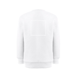 Posición de marcaje sudadera manga