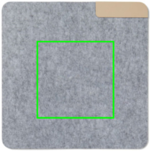 Parte frontal del artículo