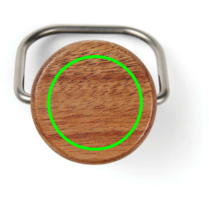 Parte frontal en medio