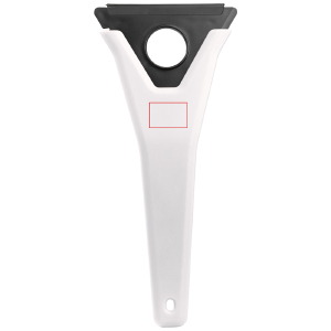 Below ice scraper