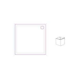 Posición de marcaje bloque single sheet print