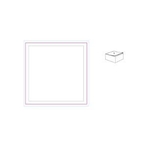 Posición de marcaje bloque single sheet print