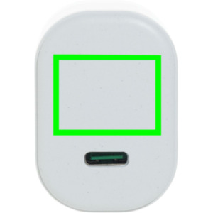 Parte frontal del artículo