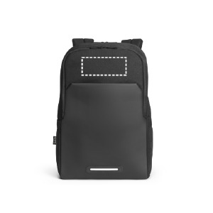 Posición de marcaje mochila bolsillo central
