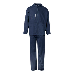 Chaqueta con capucha Lado izquierdo