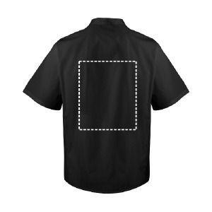 Posición de marcaje camisa manga corta manga 2