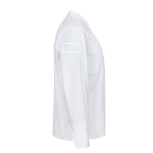 Posición de marcaje camisa manga corta lateral superior