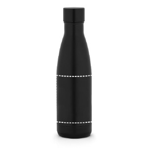 Posición de marcaje botella deporte cuerpo