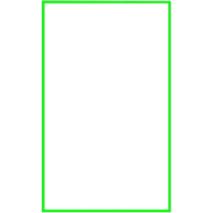 Parte frontal del artículo