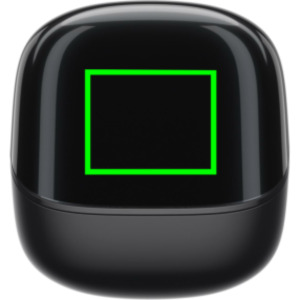 Parte frontal y alta del artículo