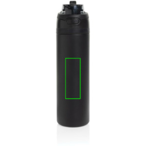 Parte frontal en medio