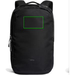 Parte frontal y alta del artículo