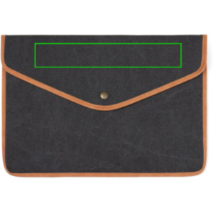 Parte frontal y alta del artículo