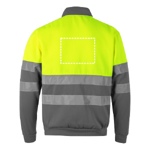 Posición de marcaje jersey posterior