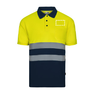 Posición de marcaje jersey manga