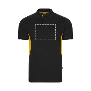 Polo manga corta pecho