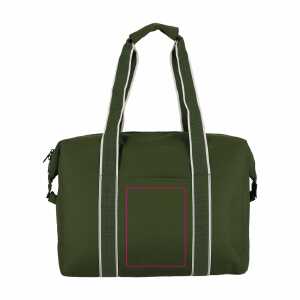 Parte frontal con cremallera