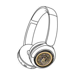 Domings in full color (2x) for Sony Headphone