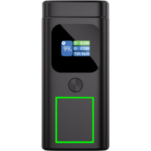 Parte frontal y baja del artículo