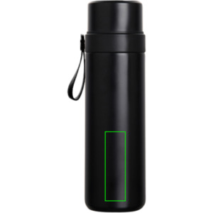 Parte frontal en medio