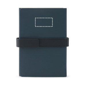 Posición de marcaje bloc de notas upper back