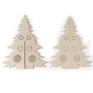 Posición de marcaje Árbol de navidad esquina inferior izquierda