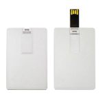 Tarjeta USB con tu imagen a todo color y precio económico USB Clásica color blanco