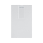 Tarjeta USB con tu imagen a todo color y precio económico USB Clásica color blanco