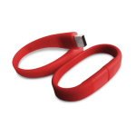 Pulsera USB Compact color rojo