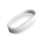 Pulsera USB Compact color blanco