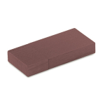 USB ecológico de madera personalizado plano USB Madera Plano color madera oscura