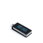 Pequeño USB personalizado con clip giratorio de color Micro Giratorio color negro