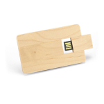 Tarjeta USB de Madera color madera clara